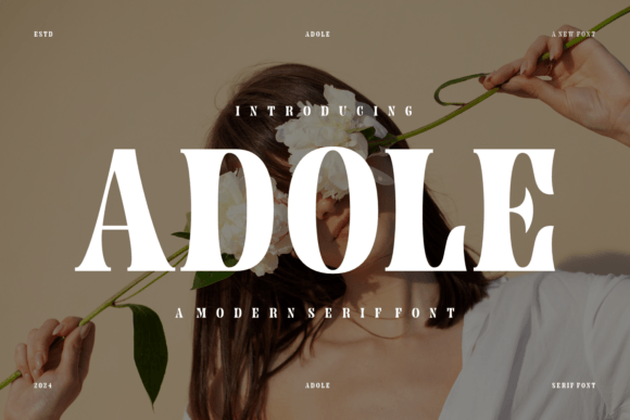 Adole: A Serif Font That Makes Your Campaigns Instantly Recognizable