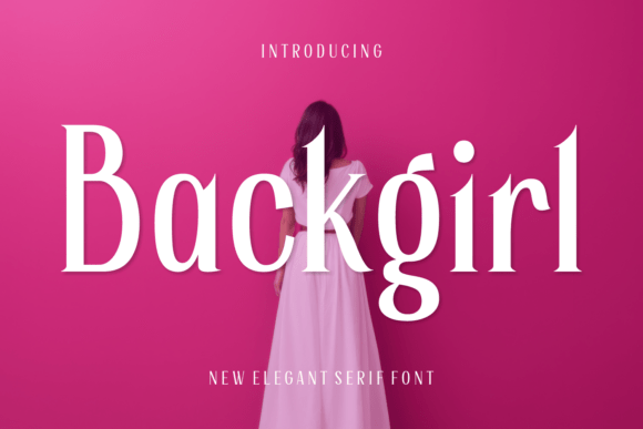 Backgirl: A Serif Font That Elevates Digital Branding