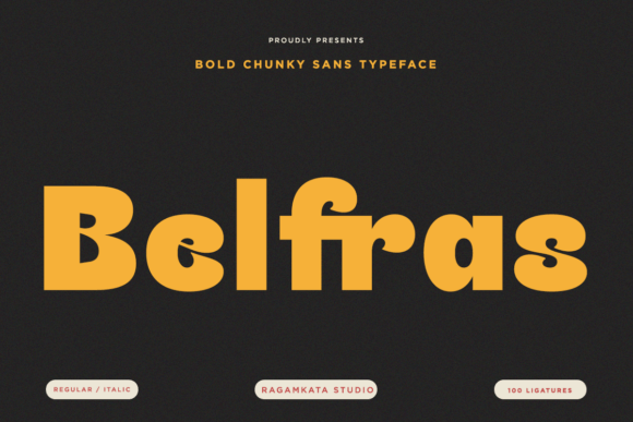 Belfras: A Bold, Friendly Sans Serif for Editorial Charm