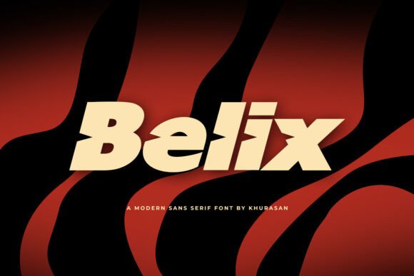 Belix: A Bold Sans Serif Font for Memorable Branding