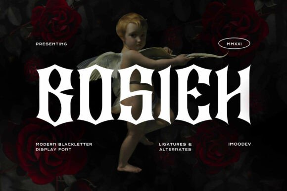 Bosieh: A Blackletter Font That Commands Attention—Without Losing Clarity
