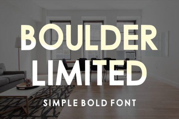 Boulder Limited: A Confident Sans Serif for Digital Brands