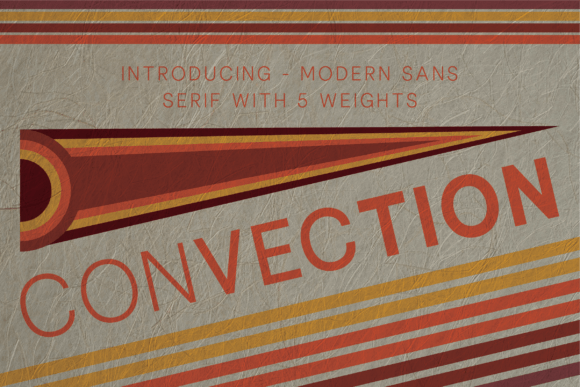 Convection Font: Clean, Confident, Campaign-Ready