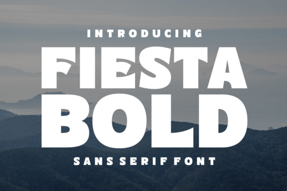 Fiesta Bold: A Confident Sans Serif for Editorial Impact