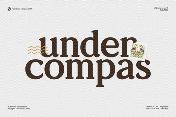 Gc Under Compas: A Serif Font for Thoughtful Editorial Design