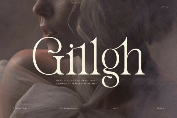 Gillgh: A Refined Serif Font for Digital Branding