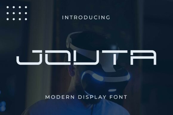 Jouta: A Modern Sans Serif Font for Digital Campaigns