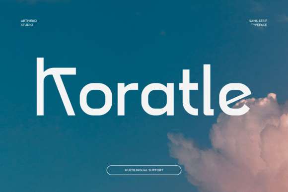 Koratle: A Clean Sans Serif Font That Elevates Your Brand