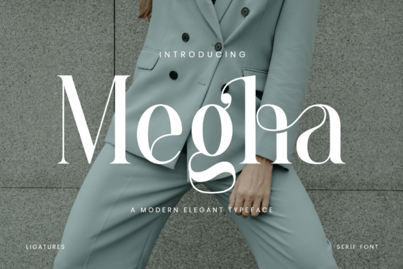 Megha: A Serif Font That Breathes Quiet Confidence