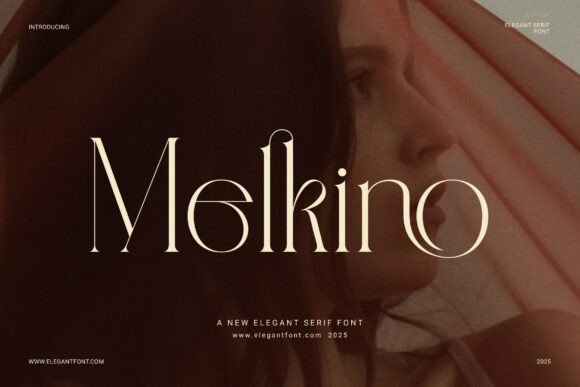 Melkino: A Refined Serif Typeface for Digital Elegance