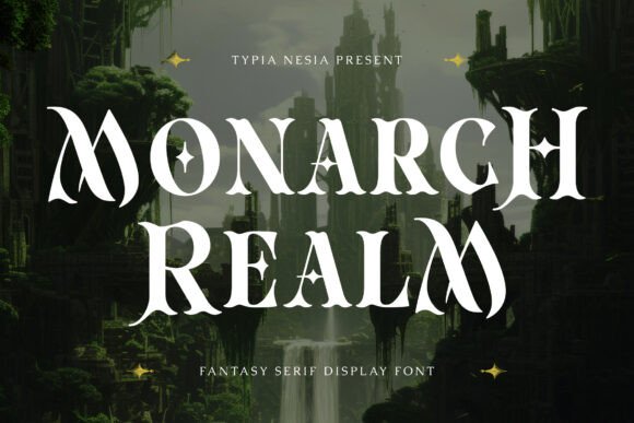 Monarch Realm: A Magical Serif Font for Digital Branding