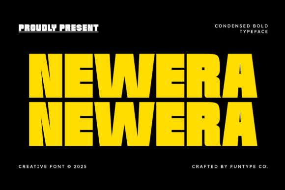 Newera: A Bold Sans Serif Font for High-Impact Campaigns