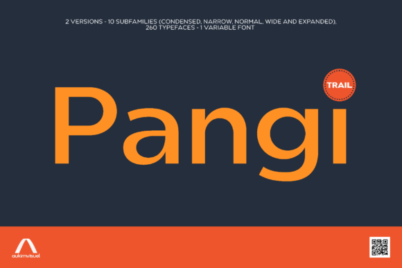 Pangi: A Geometric Typeface for Thoughtful Editorial Moments