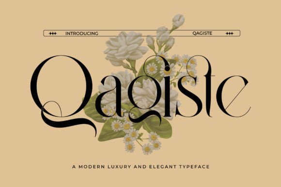 Qagiste: A Serif Font That Elevates Your Small Business Brand