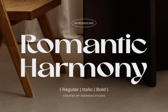 Romantic Harmony: A Bold Sans Serif Font for Scroll-Stopping Campaigns