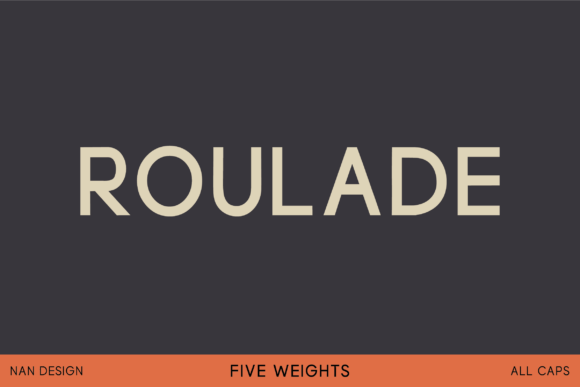 Roulade: A Sans Serif Font That Feels Like Home