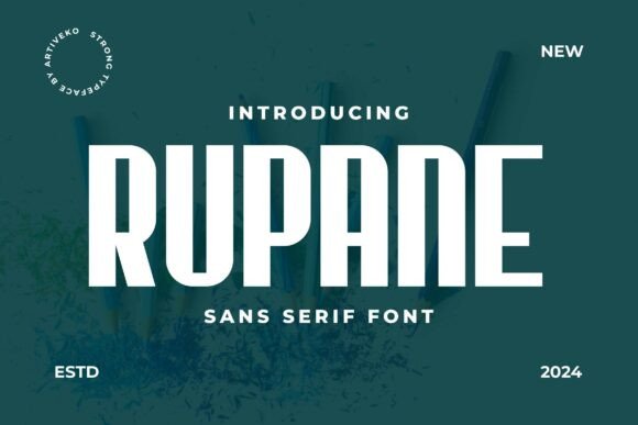 Rupane: A Sans Serif Font That Breathes With Your Words