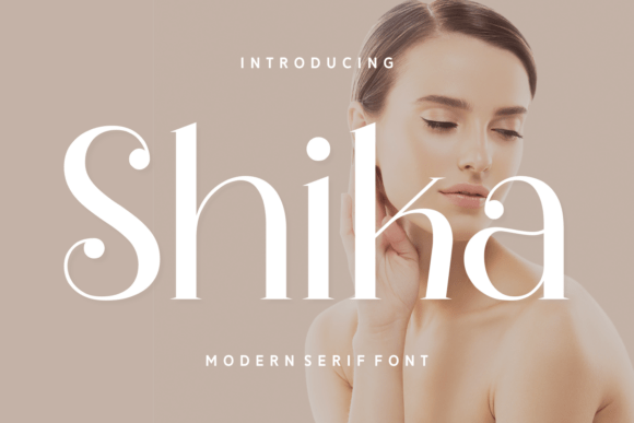 Shika: A Modern Serif Font for Confident Brand Messaging