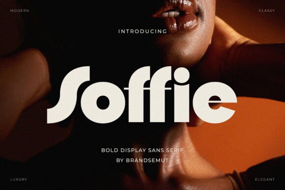 Soffie: A Bold, Elegant Display Typeface for Thoughtful Design
