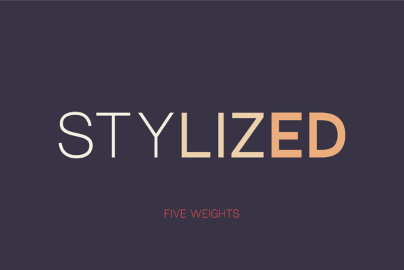 Stylized Font: A Clean, Confident Choice for Small Business Brands
