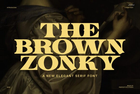 The Brown Zonky: A Serif Font That Breathes With Your Words